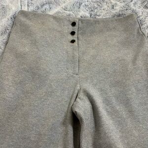 Grey Herringbone Pant